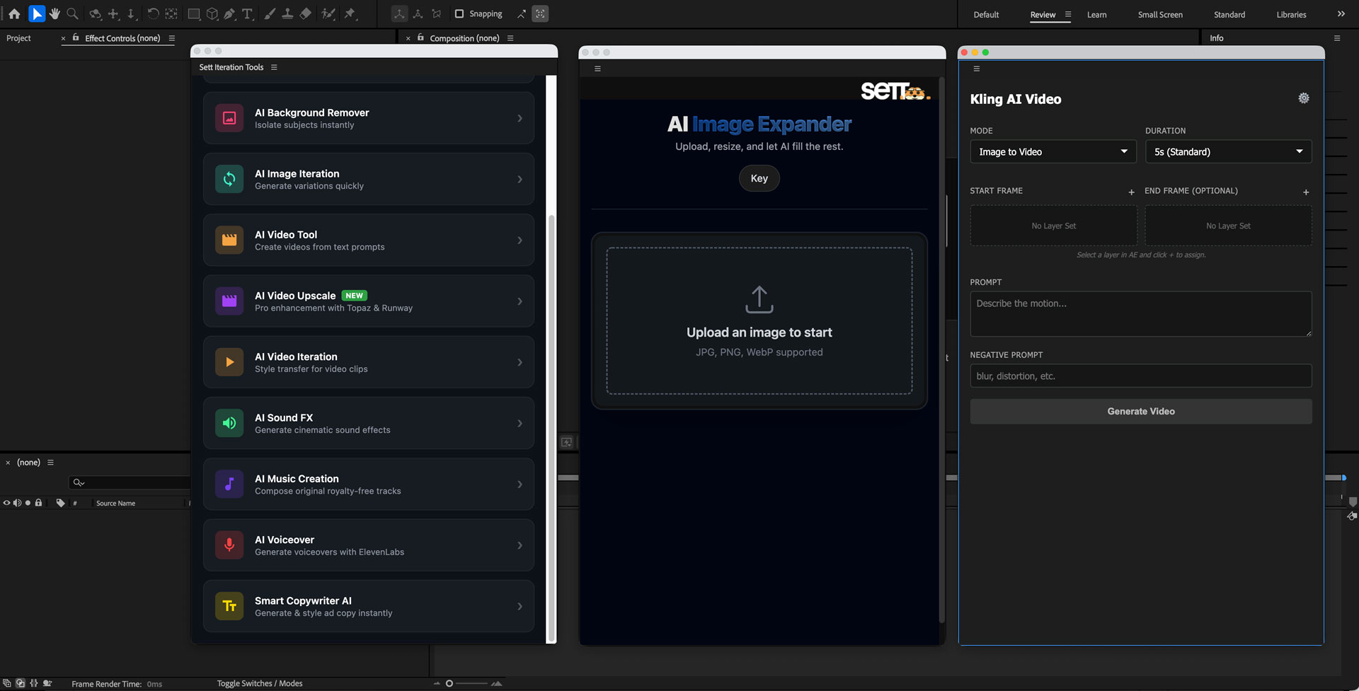 Panel module picker